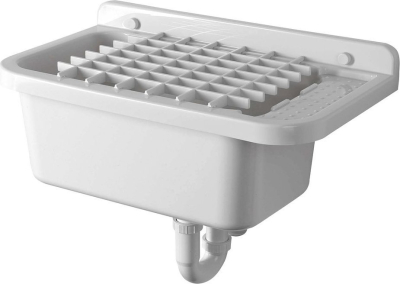 Aqualine Univerzální rošt pro závěsné výlevky, plast, bílá PI5020