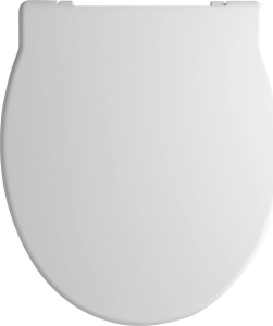 GSI PANORAMA WC sedátko, Soft Close, Quick Release, bílá MS66CN11