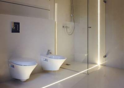 Sapho LED zápustný profil do obkladu, 19, 2x8, 5mm, hliník, 2m KL1889-2