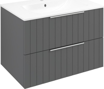 Sapho CIRASA umyvadlová skříňka 69, 8x52x46cm, carina strip CR701-4141S