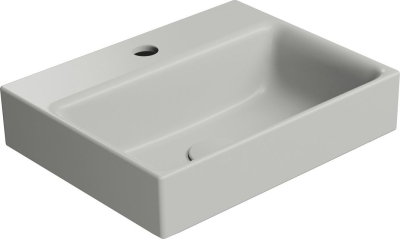 GSI NUBES keramické umývátko 40x32cm, broušená spodní hrana, cenere mat 96849117
