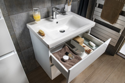 Aqualine ALTAIR umyvadlová skříňka 52x72, 5x45cm, bílá AI255