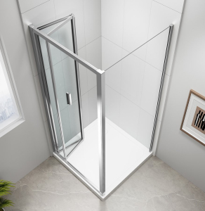 Polysan EASY obdélníkový sprchový kout 900x700mm, skládací dveře, L/P varianta, čiré sklo EL1990EL3115