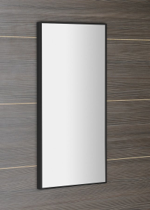 Sapho AROWANA zrcadlo v rámu 35x90cm, černá mat AWB3590