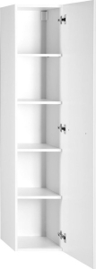 Aqualine VEGA skříňka vysoká 35x150x31cm, levá/pravá, bílá VG150