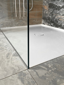 Polysan ARCHITEX sada pro uchycení skla, podlaha-stěna-strop, max. š. 1200mm, leštěný hliník AL2812