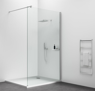Polysan ESCA SHELF polička do profilu 230x120mm, chrom ES8410