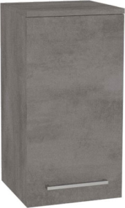 Mereo Bino koupelnová skříňka horní 63 cm, levá, Multidecor, Beton tmavě šedý CN695BET2