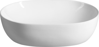 Aqualine Keramické umyvadlo na desku 49x36 cm, bílá CA490