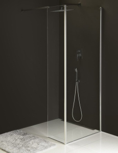 Polysan MODULAR SHOWER pevný panel k instalaci na stěnu modulu MS2, 1200 mm, pravý MS2B-120R