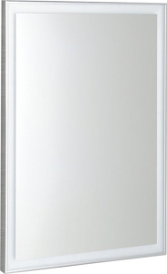 Sapho LUMINAR zrcadlo s LED osvětlením v rámu 60x80cm, chrom NL557