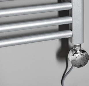 Aqualine Topná tyč s termostatem, rovný kabel, 600 W, chrom LT67446
