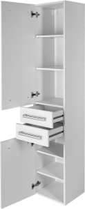 Aqualine VEGA skříňka vysoká 35x184x31cm, bílá VG185