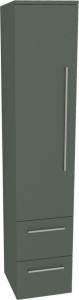 Mereo Bino, koupelnová skříňka vysoká 163 cm, levá, Multidecor, Zelená Verde CN697ZEV1