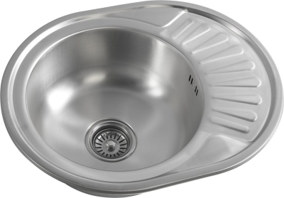 Aqualine Nerezový vestavný dřez s odkapem 57x18x45cm AQ5745B