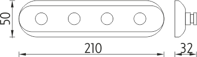 Nimco Ostatní doplňky Čtyřháček UN 4054-4-26