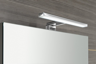 Sapho MIRRÓ galerka s LED osvětlením, 60x70x16cm, levá/pravá, dub stříbrný MC060-0011