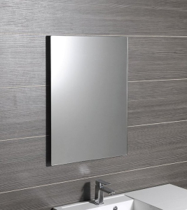 Sapho PLAIN zrcadlo s broušenou hranou 60x90cm, zakulacené rohy, CU free 1501-28