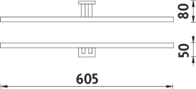 Nimco KEIRA Držák na ručníky dvojitý KE 22060D-26