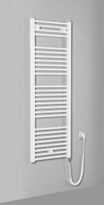 Aqualine DIRECT-E elektrické otopné těleso rovné 450x1320 mm, 400 W, bílá ILE34T
