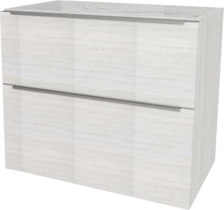 Mereo Mailo, koupelnová skříňka 61 cm, chrom madlo, Multidecor, Pino Aurélio CN590SPINO