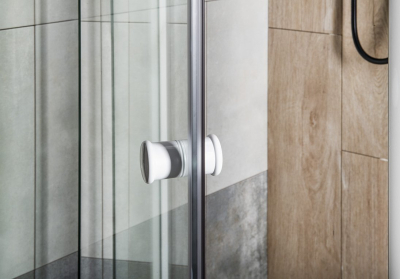 Aqualine AMICO sprchové dveře výklopné 740-820x1850mm, čiré sklo G70