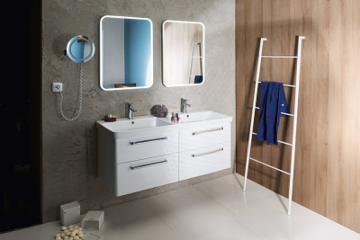 Sapho SEGA sušák ručníků na opření 550x1700x70mm, bílá mat SE101
