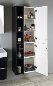 Sapho ESPACE skříňka 35x172x32cm, 2x dvířka, levá/pravá, bílá lesk ESC230-3030