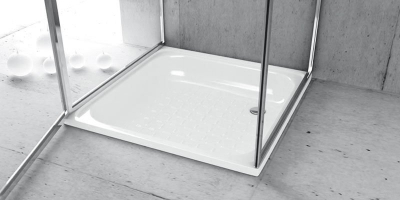 SMAVIT Smaltovaná sprchová vanička, čtverec 80x80x16cm, bílá PD80X80
