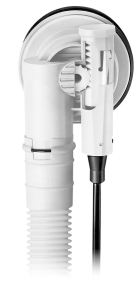 Polysan Vanová souprava s bovdenem, délka 775mm, zátka 72mm, černá mat 71681B
