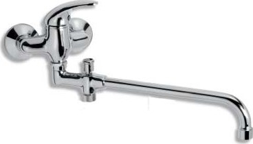 Novaservis Paneláková baterie bez příslušenství 100 mm Metalia 55 chrom 55037/1,0