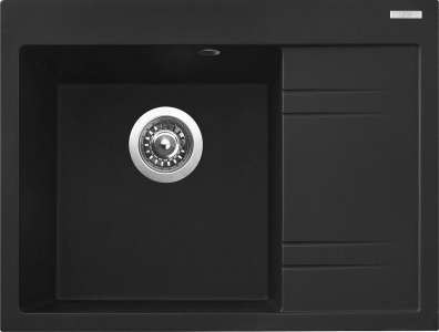 Granitový dřez Sinks RIM 650 L Metalblack + Elka G2674