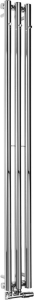 Sapho PILON otopné těleso 196x1800mm, se třemi háčky pro ručník, chrom IZ126T