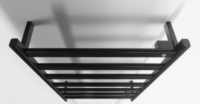 Sapho ELIAS elektrický sušák ručníků 490x730x110 mm, 105 W, černá mat EB550