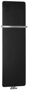 Sapho TABELLA otopné těleso 490x1590 mm, černá mat MI1547