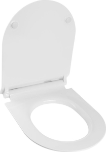 GSI WC sedátko, SLIM, Soft Close, Quick Release, bílá/chrom MS86CSN11
