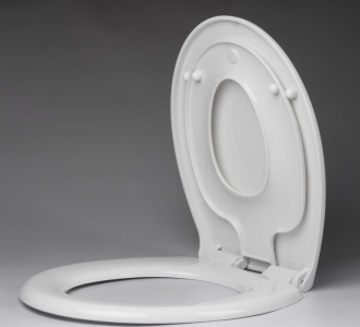 Aqualine WC sedátko s integrovaným dětským sedátkem, Soft Close, Easy Take, bílá FS125