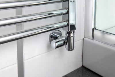 Sapho CORNER COMBI SIMPLY připojovací sada ventilů triaxiální, pravé provedení, chrom CP330S