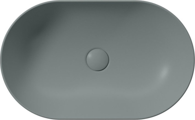 GSI PURA keramické umyvadlo na desku 60x37cm, agave mat 883404