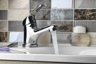 Aqualine AQUALINE 35 stojánková umyvadlová baterie, chrom 52102