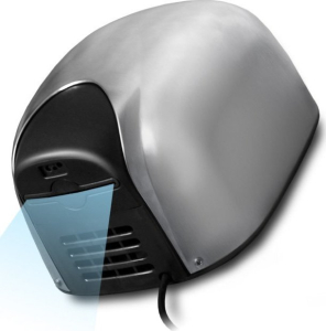 EMPIRE EMPIRE ECOFLOW bezdotykový tryskový osoušeč rukou 230 V, 1100 W, 221x285x157 mm, Antivandal, ALU odlitek, chrom mat E9846