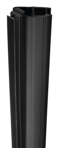 Gelco Set magnetických těsnění 45°pro sklo 8mm a profil , 2000mm, černá NDGDB03
