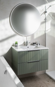 Sapho CIRASA umyvadlová skříňka 79, 8x52x46cm, verde strip CR801-4444S