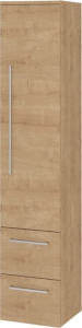 Mereo Bino, koupelnová skříňka vysoká 163 cm, pravá, dub Arlington CN628