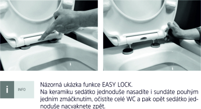 Mereo WC komplet pro sádrokarton s příslušenstvím MM02SETRB