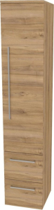 Mereo Bino, koupelnová skříňka vysoká 163 cm, pravá, Multidecor, Ořech Pacifik přírodní CN698OPP2