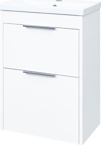 Mereo Vigo, koupelnová skříňka s keramickým umyvadlem 51 cm, bílá CN310
