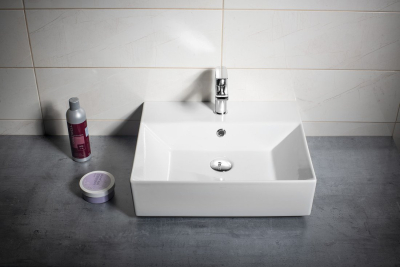 Isvea SISTEMA keramické umyvadlo 50x42cm, bílá 10SF50051