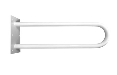 Sapho HANDICAP opěrné pevné madlo tvar U 600mm, bílá XH538W