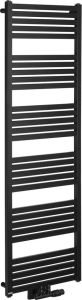 Bruckner GRUNT otopné těleso rovné 500x1610 mm, středové připojení, černá mat 600.123.6